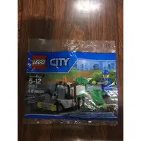 在飛比找蝦皮購物優惠-LEGO 樂高 30313 city城市 系列 垃圾車