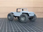Axial SCX24 Jeep 1/24 Scale Body 132-135mm (C10, JLU, Bronco) RC Crawler Truck