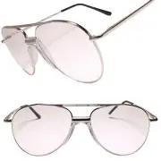 Classic 80s 90s Spring Hinge Silver Frame Reader 2.25 Reading Glasses