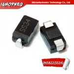 100 個 1N5822 SMA 二極管 SS34 SMD DO-214AC IN5822 肖特基