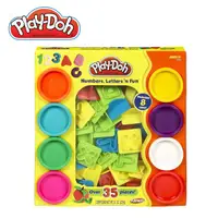 在飛比找蝦皮商城優惠-Hasbro Play-Doh 培樂多 - 字母數字遊戲組