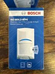 BOSCH TRITECH MOTION DETECTOR ISC-BDL2-WP6