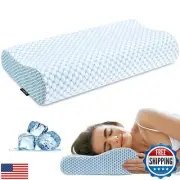 Cervical Pillow for Neck Pain Relief, Contour Memory Foam Pillows for Sleepin