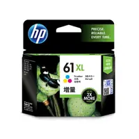 在飛比找樂天市場購物網優惠-HP 高容量彩色原廠墨水匣 / 盒 CH564WA 61XL