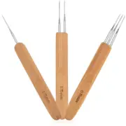 3Pcs Sturdy Dreadlocks Crochet Multi-use Dreadlock Salon Decorate Hair Home