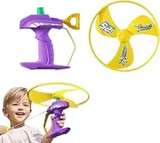 Flying Saucer Toy,Handheld Educational Flying Aircraft Dragonfly Copter | Disk Helicopter Playset Fun Sport Fidget Toys for Ages 3-8, for Kids Teens
