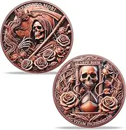 Grim Reaper Memento Mori Coin