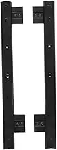 ETHZZLE 1Pair Large Keyboard Tray Slide Out Under Desk Keyboard Rail for Office Durable Design with Smooth Sliding and Easy Installation Computer Accessory