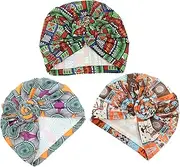 [Holibanna] African Wrap Turban for Women Pre-Tied Knot Headscarf Stylish Versatile Scarves