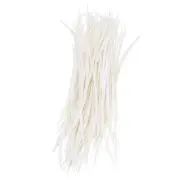 100 Pcs 5-7" Feathers Long Artificial Goose Feather Hat Trimming White