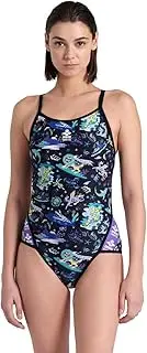 [arena] Fun Planet Capsule Collection Women's Super Fly Back Sports Swimsuit Athletic One Piece Training Ladies Bathing Suit