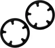 Mountain Bike Wheel Rim Protector Chainring Cover 2pcs Bike Sprocket Guard