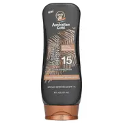 Australian Gold Lotion Sunscreen SPF 15 with Instant Bronzer 237ml/8oz