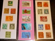 3 BOOKMARKS~SWITZERLAND~LAMINATED POSTAGE STAMPS~COLORFUL~NATO~BERN