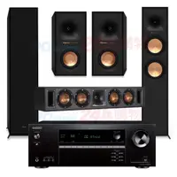 在飛比找PChome24h購物優惠-ONKYO TX-SR494 7.2聲道環繞擴大機+Klip