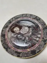 Plate By Donna Richardson Garden Of Innocence no Bradford Exchange Porcelain