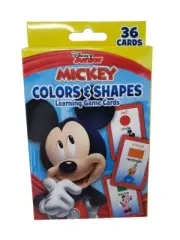 Bendon Disney Mickey Mouse Flash Cards - 36 Cards - New - Colors & Shapes