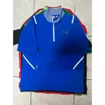 《NEMUINEKO》PUMA 1/4 ZIP GOLF STORM CELL 短袖半拉 熱身衣 風衣 防風外套