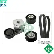 VRIBBED BELT SET 529 0322 10 FOR PEUGEOT BOXER/Platform/Chassis/Van/Bus FORD