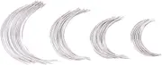 LOLIPPYY 96Pcs C Type Weaving Needle Curved Hand Sewing Needles for Upholstery Canvas and Repair Durable High Easy Threading for DIY Projects