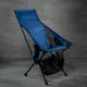 MCED高背鋁合金輕量戰術椅/ 附枕/ 含杯架/ 深藍