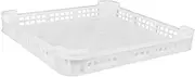 Uonlytech 1Pc Seafood Quick Freezing Basket Plastic Drying Tray for Refrigeration Food Storage Space Saving Design for Efficient Freezing Drying Kitchen Courtyard