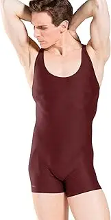 [Wearmoi] Wear Moi TANG10BUR Ballet Tank Style Motorcycle Tard, Boys, Racerback Type, Short Legs, Microfiber (10-12 Years), Burgundy
