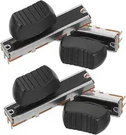 VICASKY 4pcs Linear Potentiometer Switches Stereo Volume Control 45mm Slide Replacement for Tuning Tools