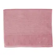 Jenny Mclean Royal Excellency Bath Mats 2 ply sheared Border 1100GSM - Rosebud
