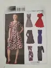 Vogue Pattern V9267 Misses Fit & Flare Dresses 6 Variations Sizes 14-22 Uncut