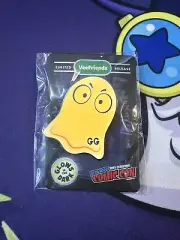 Veefriends Exclusive 2023NYCC Gritty Ghost Pin -Limited Edition, Orange