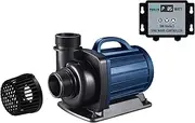 AquaForte Filter/pond pump DM-22.000 Vario S, 70-200 W, discharge head 7.5 m, adjustable with external controller. Ideal as a pond pump or as a stream/waterfall pump.
