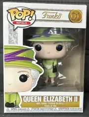 FUNKO POP Royals QUEEN ELIZABETH II #01 BRAND NEW With FREE DELIVERY