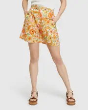 Sasha Retro Floral Shorts
