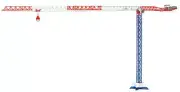 Conrad 2036-2 Potain MDT 809 Tower Crane - Vinci 1/87 HO Die-cast MIB