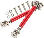 MOLUCKFU 2pcs Stainless Steel Front Splitter Rod Car Front Splitter Strut Extendable for Vehicle Modification