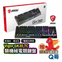 在飛比找蝦皮購物優惠-MSI 微星 Vigor GK30 TC 電競鍵盤 類機械軸