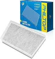 PHILTOP Cabin Air Filter, Replacement for CF9905, 2001-2005 C240, 2001-2005 C320, 2006-2007 C230, 2006-2007 C280, 2006-2007 C350, Cabin Filter with Activated Carbon Filter Up Dust Pollen Odor