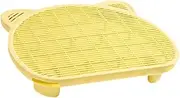 Generic Cat Litter Carpet, Bed Cushion, Double Layer, Less Waste, Waterproof Steps for Cats, Ramp Elevated for Supplies, Yellow