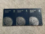 Roosevelt Dimes Whitman Coin Folder #1 , #2 & #3 (1946-present)
