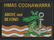 HMAS COONAWARRA Patch "Above and Beyond" (55/75) Militaria