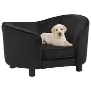 Plush Dog Sofa Bed Thickly Padded Cushion Cat Puppy Pet Couch Furniture Black