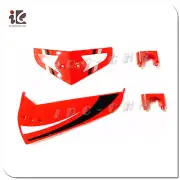 1 SET RED DECORATIVE BLADE EGOFLY LT-711 HAWKSPY RC HELICOPTER PARTS LT711-09