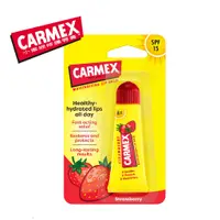 在飛比找蝦皮購物優惠-CARMEX 小蜜媞防曬 SPF15修護唇膏 草莓軟管