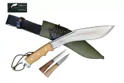 11" Afghan Official Issued Genuine Gurkha Kukri Knives Green Case GK&CO In Nepal
