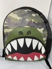 Captain Owen's OMG DINO Accessories Shark Backpack Olive Camo SOLD OUT