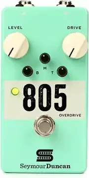 Seymour Duncan 805 Overdrive Pedal (2-pack) Bundle