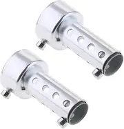 2Pcs of Motorcycle Baffle 42mm Durable Metal