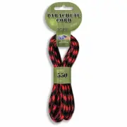 Pepperell Braiding Parachute Cord 4mmx16'-Cardinal Red PARA-1609