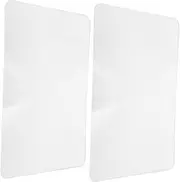KOMBIUDA 2pcs Magnifying Lenses Credit Card Sized Pocket Magnifiers for Easy Lightweight Magnifying Glasses for Visual Aid and Inspection Tasks